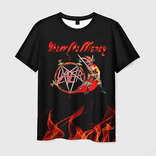 Мужская футболка Show No Mercy - Slayer / 3D-принт – фото 1