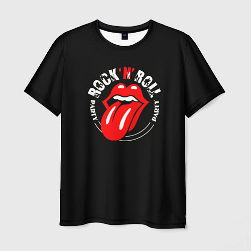 Мужская футболка PARTY ROCK N ROLL PARTY / 3D-принт – фото 1
