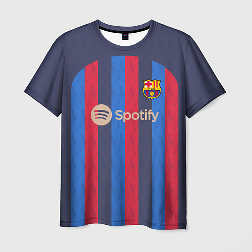 Мужская футболка Барселона 22-23 / 3D-принт – фото 1