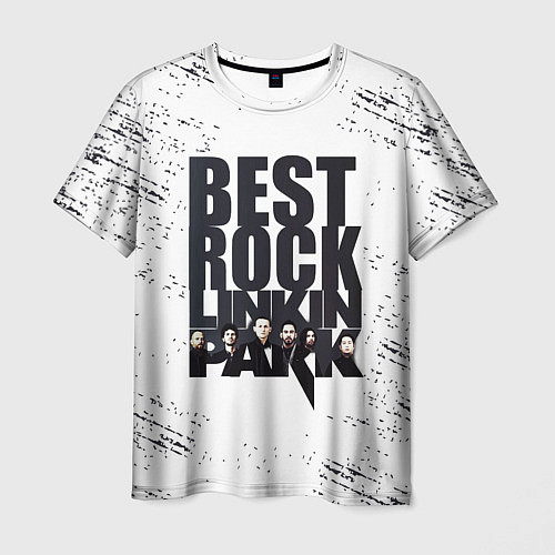 Мужская футболка Linkin Park BEST ROCK / 3D-принт – фото 1