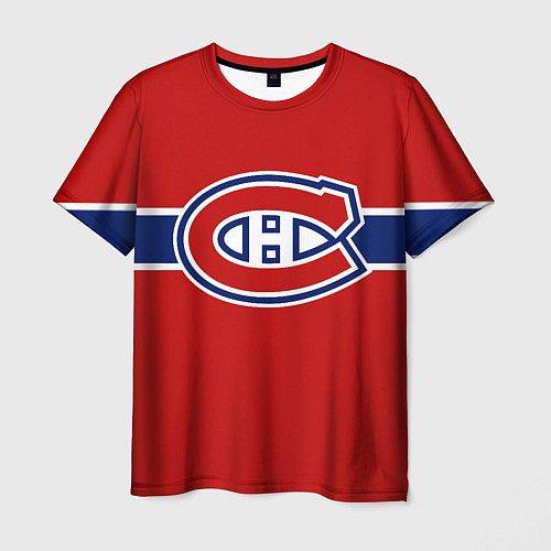 Мужская футболка Монреаль Канадиенс Форма / 3D-принт – фото 1