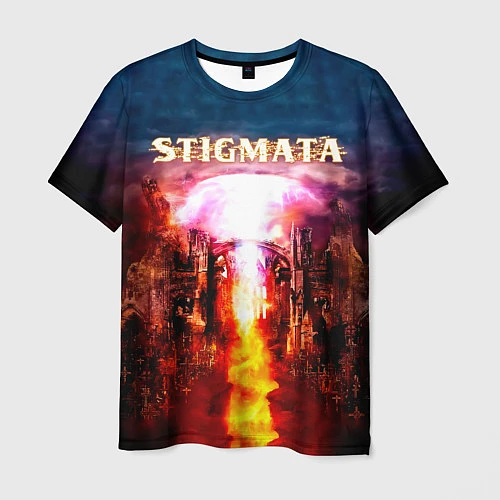 Мужская футболка Stigmata альбом / 3D-принт – фото 1