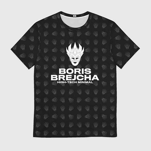 Мужская футболка Boris Brejcha High-Tech Minimal / 3D-принт – фото 1