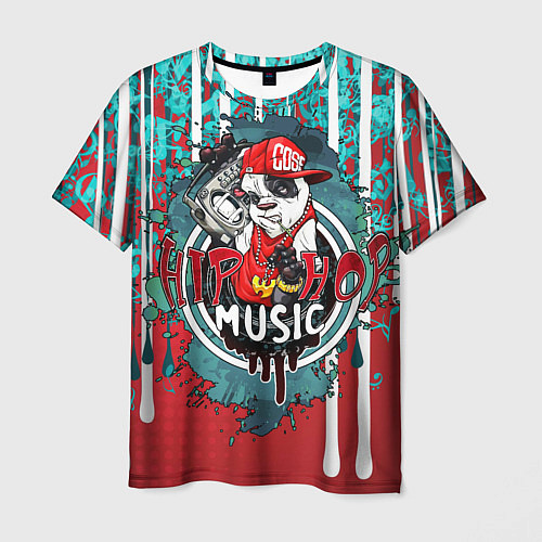 Мужская футболка Hip hop - Music / 3D-принт – фото 1