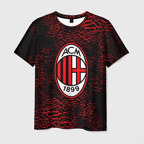 Мужская футболка Ac milan фк милан logo / 3D-принт – фото 1