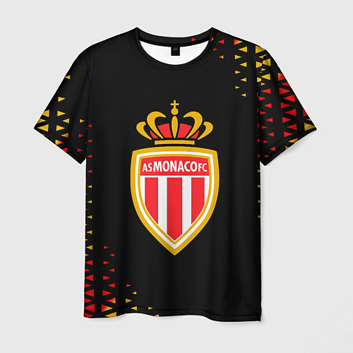 Мужская футболка Monaco абстракция / 3D-принт – фото 1