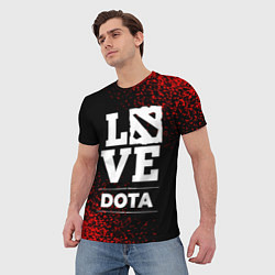 Футболка мужская Dota Love Классика, цвет: 3D-принт — фото 2