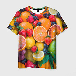 Мужская футболка ABUNDANCE OF FRUITS