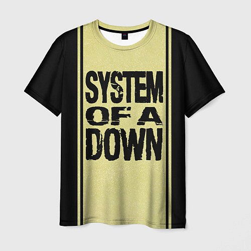 Мужская футболка System of a Down: 5 Album Bundle / 3D-принт – фото 1