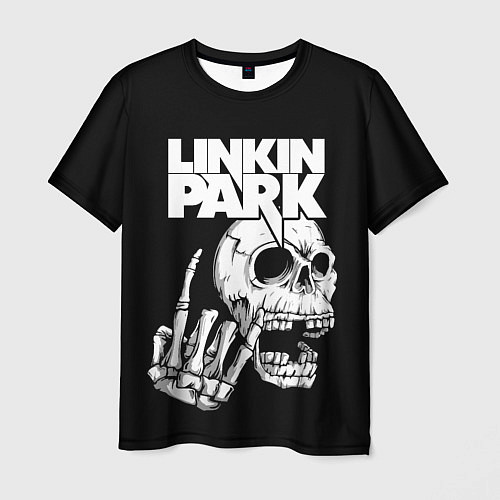 Мужская футболка Linkin Park Череп / 3D-принт – фото 1
