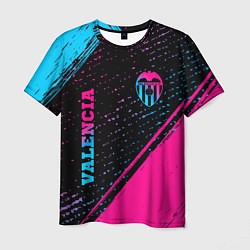 Мужская футболка Valencia Neon Gradient