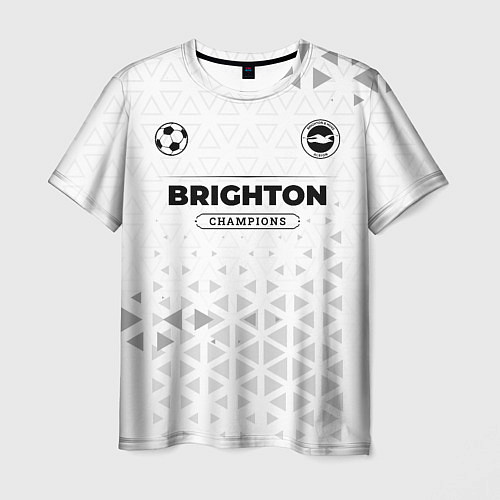 Мужская футболка Brighton Champions Униформа / 3D-принт – фото 1