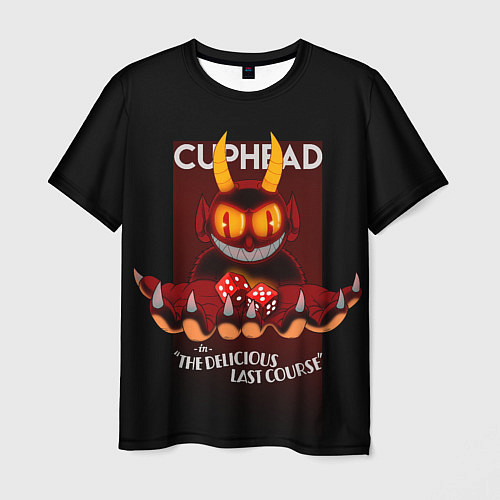 Мужская футболка Дьявол Cuphead / 3D-принт – фото 1