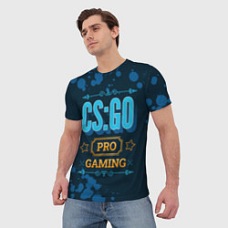 Футболка мужская Игра CS:GO: PRO Gaming, цвет: 3D-принт — фото 2