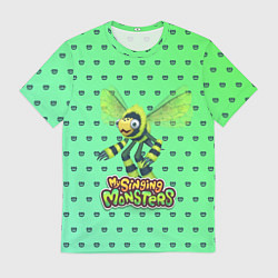 Футболка мужская My singing Monsters - Жужук, цвет: 3D-принт
