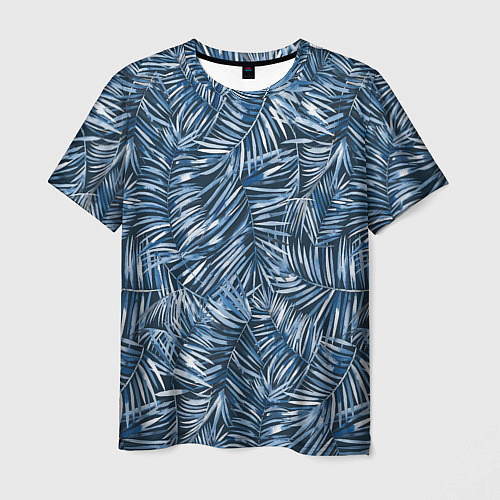 Мужская футболка Тропические листья пальмы / 3D-принт – фото 1