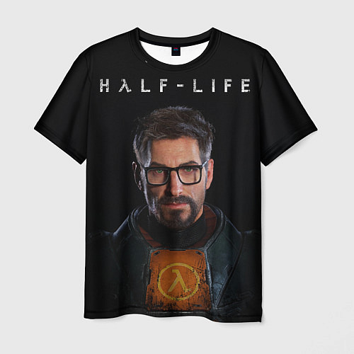 Мужская футболка Half life - Gordon Freeman / 3D-принт – фото 1