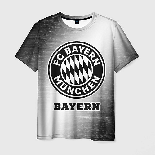 Мужская футболка Bayern Sport на светлом фоне / 3D-принт – фото 1