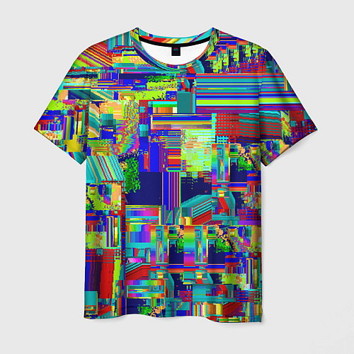 Мужская футболка Vanguard fractal pattern / 3D-принт – фото 1