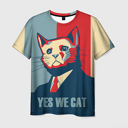 Футболка мужская YES WE CAN T, цвет: 3D-принт