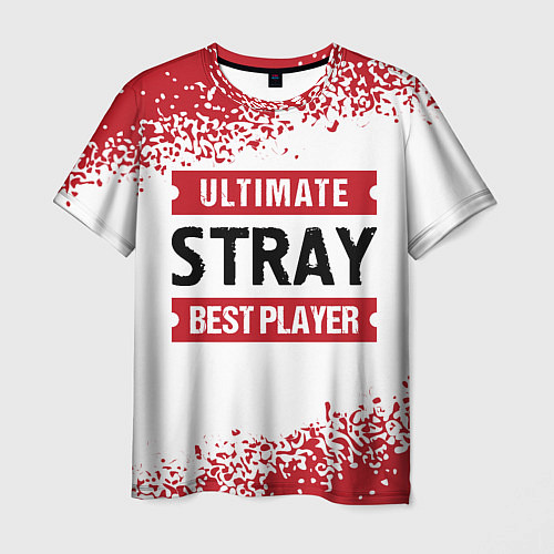 Мужская футболка Stray: best player ultimate / 3D-принт – фото 1