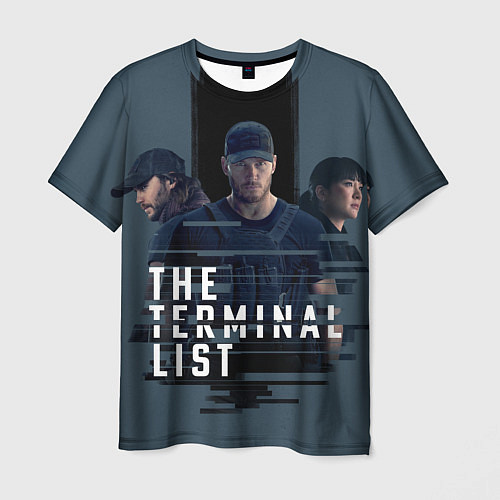 Мужская футболка The Terminal List / 3D-принт – фото 1