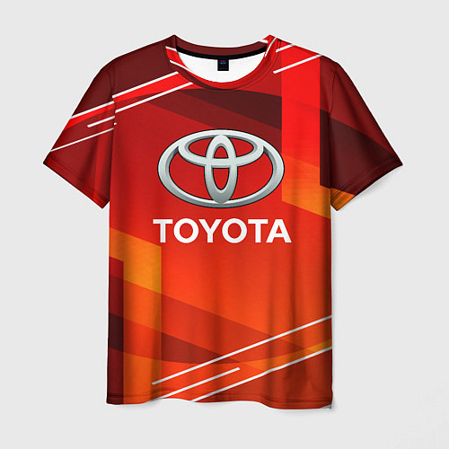 Мужская футболка Toyota Abstraction Sport / 3D-принт – фото 1