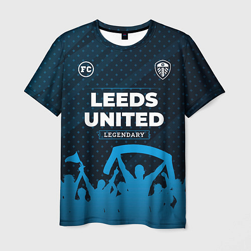 Мужская футболка Leeds United legendary форма фанатов / 3D-принт – фото 1