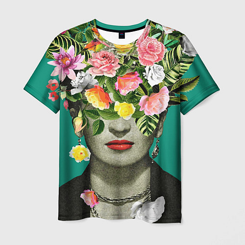 Мужская футболка Фрида Кало - Арт Портрет / 3D-принт – фото 1