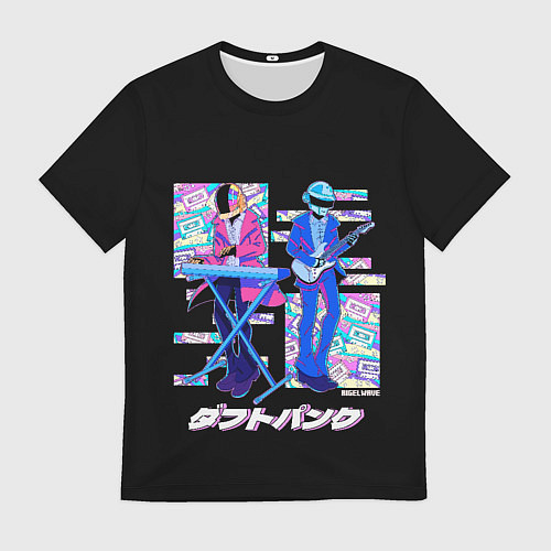 Мужская футболка Daft punk ufo / 3D-принт – фото 1