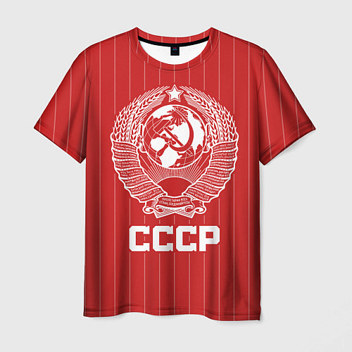 Мужская футболка Герб СССР Советский союз / 3D-принт – фото 1