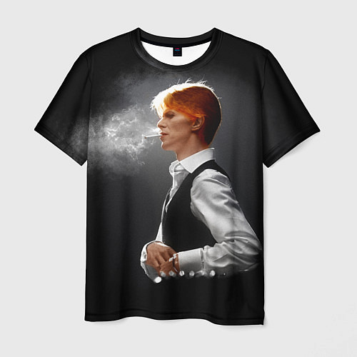 Мужская футболка David Bowie - Thin White Duke / 3D-принт – фото 1