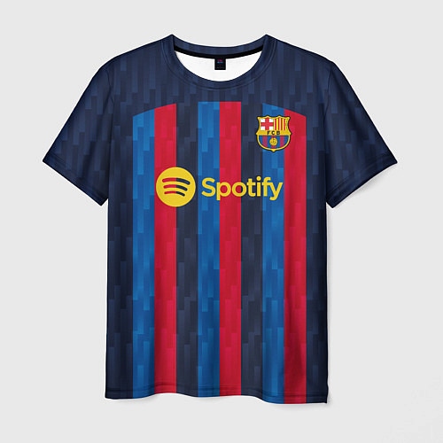 Мужская футболка Барселона форма 20222023 / 3D-принт – фото 1