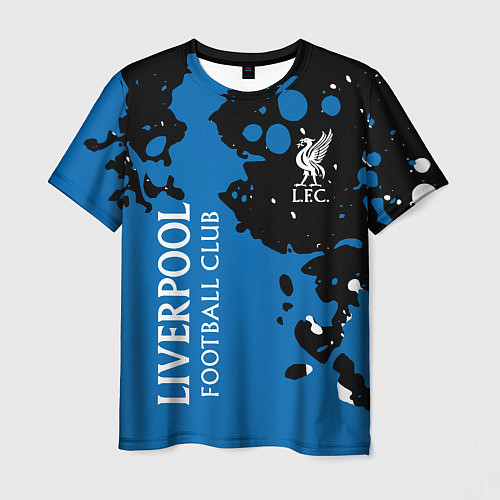 Мужская футболка Liverpool Краска / 3D-принт – фото 1