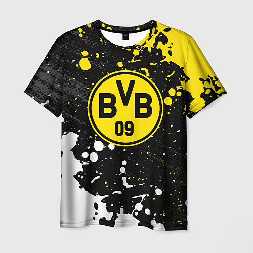 Мужская футболка Borussia Краска / 3D-принт – фото 1