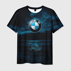 Футболка мужская BMW marine theme, цвет: 3D-принт
