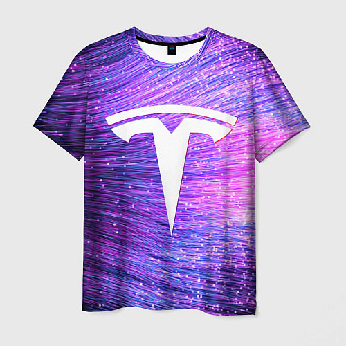 Мужская футболка Тесла энергия солнца / 3D-принт – фото 1