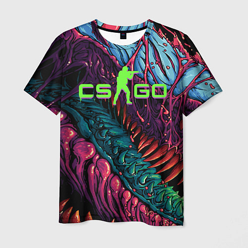 Мужская футболка CS GO - HYPERBEAST / 3D-принт – фото 1