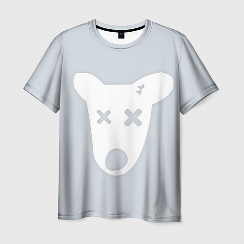 Мужская футболка Собачка - Удалённая страница ВК / 3D-принт – фото 1