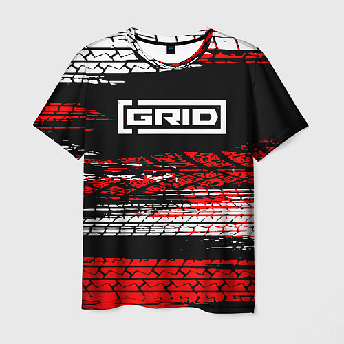 Мужская футболка Grid legends - гонки / 3D-принт – фото 1