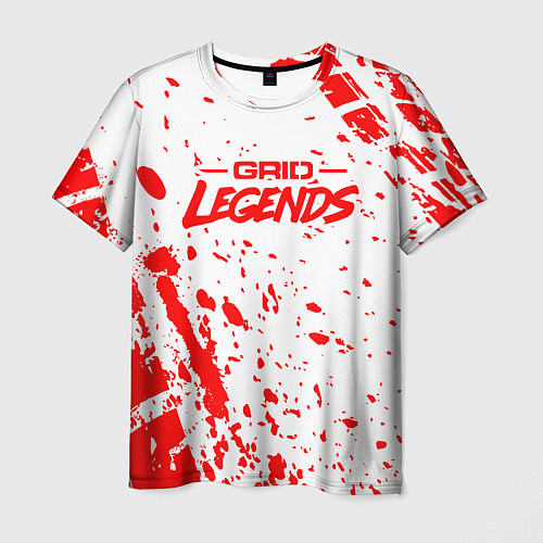 Мужская футболка Грид легендс - гонки / 3D-принт – фото 1