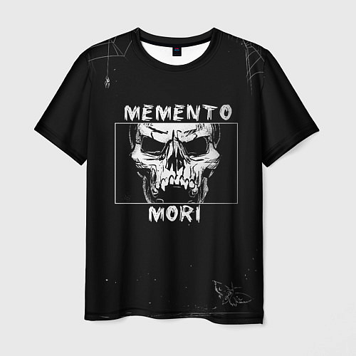 Мужская футболка SKULL - MOMENTO MORI / 3D-принт – фото 1