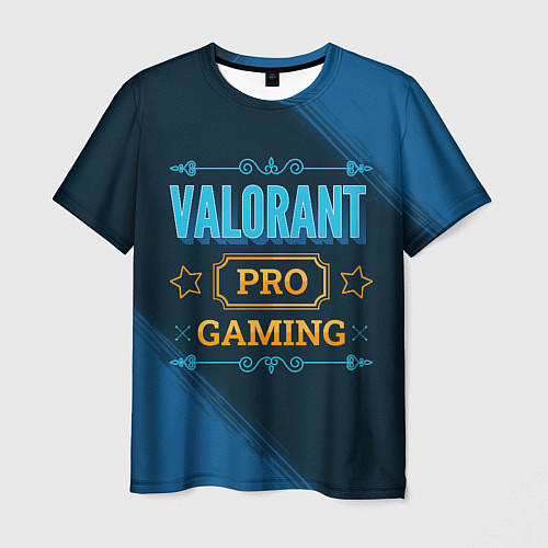 Мужская футболка Игра Valorant: pro gaming / 3D-принт – фото 1