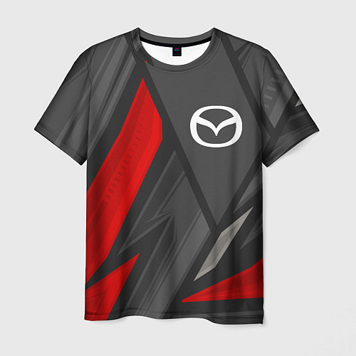 Мужская футболка Mazda sports racing / 3D-принт – фото 1