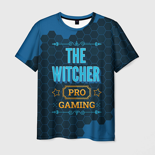 Мужская футболка Игра The Witcher: pro gaming / 3D-принт – фото 1