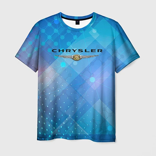 Мужская футболка Chrysler - абстракция / 3D-принт – фото 1