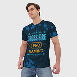 Футболка мужская Игра Cross Fire: pro gaming, цвет: 3D-принт — фото 2