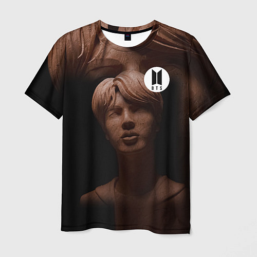 Мужская футболка BTS Jin Concept Sculpt / 3D-принт – фото 1
