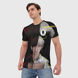 Футболка мужская BTS Kim Taehyung, цвет: 3D-принт — фото 2