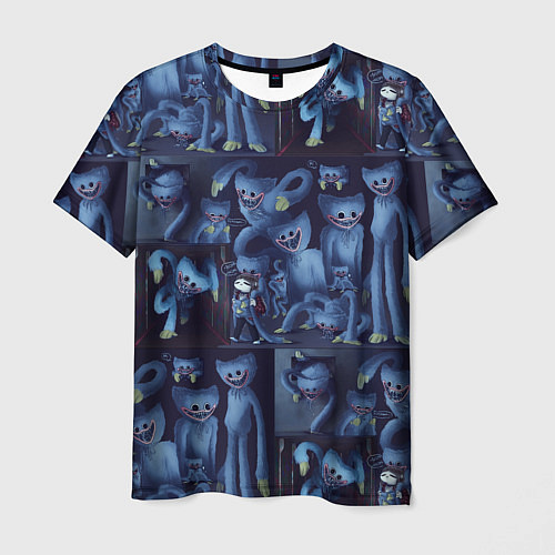 Мужская футболка Хагги Вагги паттерн / 3D-принт – фото 1
